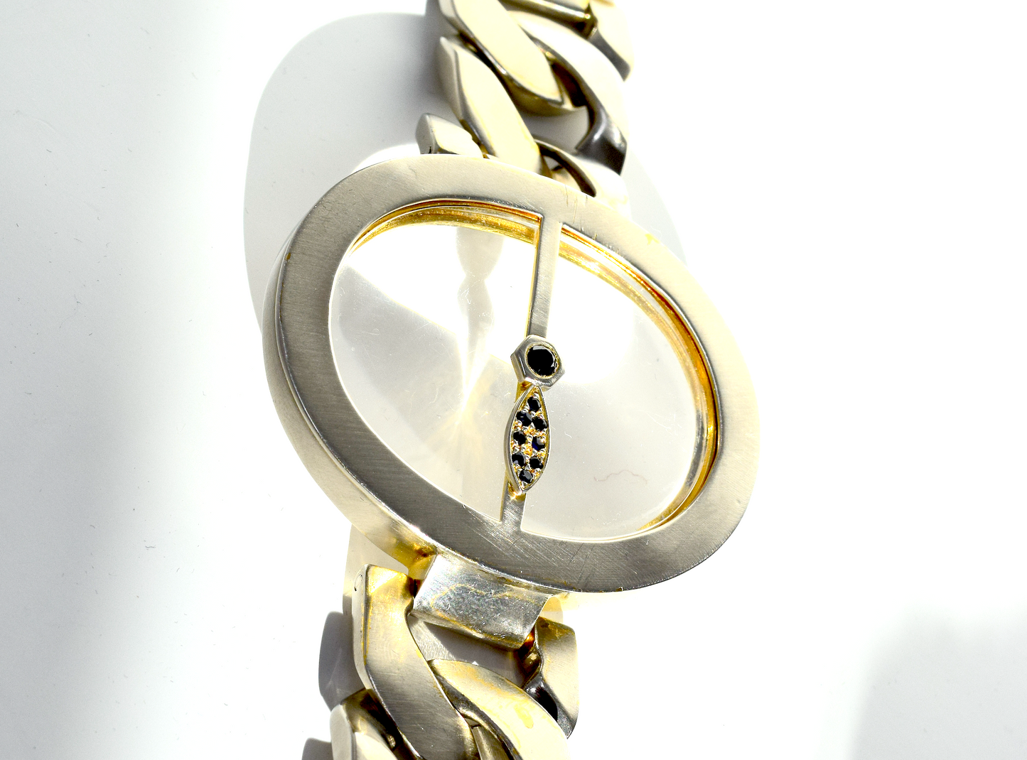 Midnight Hour Watch Bracelet - Clear