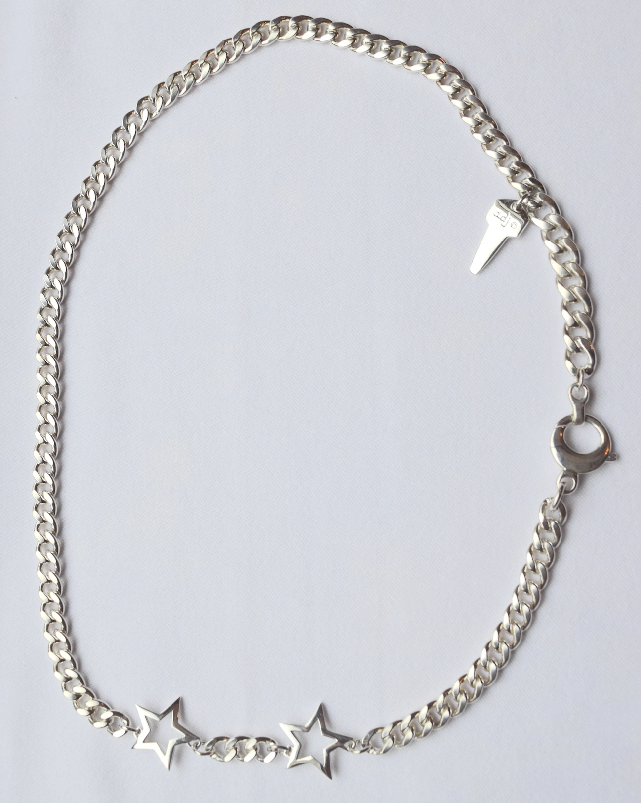 Star Chain Design Solid Sterling Silver Cuban Link Star Chain – ANN DEXTER JONES DESIGN